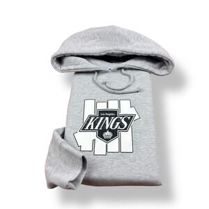 UNDFTD Los Angeles Kings Hoodie Gray Pullover Athletic Mens Size‎ Medium